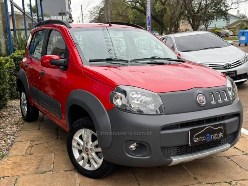 FIAT - UNO - 2012/2012 - Vermelha - R$ 44.900,00