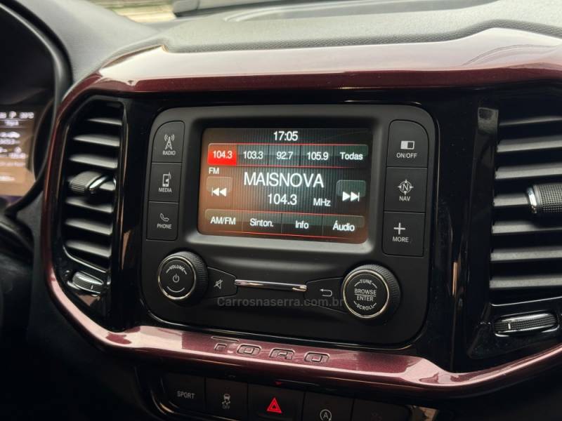 FIAT - TORO - 2016/2016 - Vermelha - R$ 92.900,00