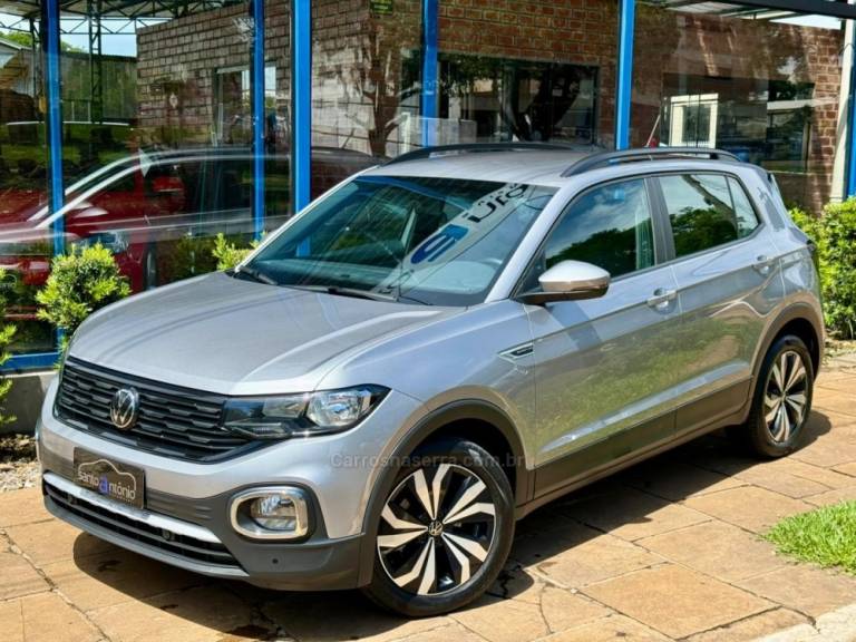 VOLKSWAGEN - T-CROSS - 2023/2024 - Prata - R$ 117.900,00