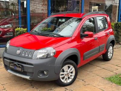 FIAT - UNO - 2012/2012 - Vermelha - R$ 44.900,00